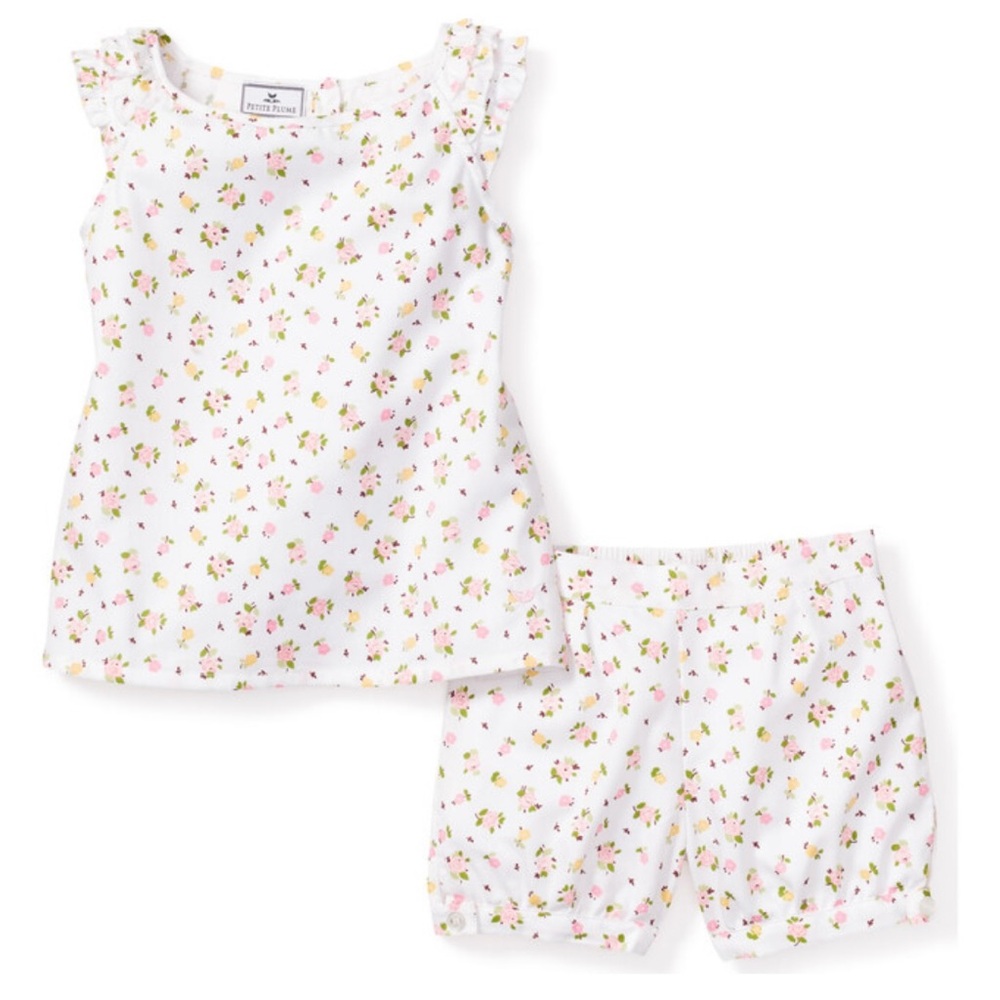 PETITE PLUME Amelie Short Set, La Rosette